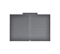 Générique Stone Dish Drying Mat - Instant Absorb | Eco-Friendly Natural Diatomite Bath and Kitchen Board, Fast-Drying and, Sleek Modern Slate Design, Non-Slip Base; Perfect for Luxury Kitchens