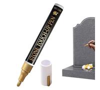 Générique Stone Inscription Pen, Tombstone Marker Tool, Restoration Paint with Weatherproof, Gravestone Lettering Applicator, Permanent Ink with Precision Design, Monument Care for Garden Park