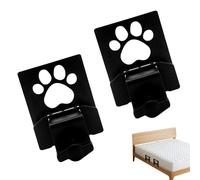 Générique Stoppeur de Matelas - Coussin Épaississant Anti-Dérapant pour Lit,Lot de 2 Stoppeurs Réglables Anti-Glissement pour Appartement Hôtel Camping-Car Chambre Dortoir Canapé Maison