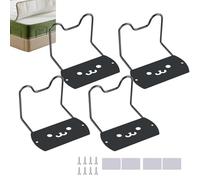 Générique Stoppeurs De Matelas Anti-Glissement,Lot De 4 Maintiens De Matelas - Stop Slip pour Chambre Chambre d'amis Dortoir Camping-Car Canapé Lit, Bébé Dortoir Invité Camping-Car