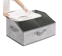 Générique Storage Baskets Organizing - Foldable Organizer 3 Handles, Wardrobe Storage Bins Shelf Basket for Living Room Bathroom Nursery Office Dorm Cabinet Clothes Blanket Towel Toy