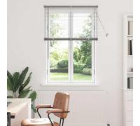 Générique Store de Fenêtre avec des Rideaux Argent Aluminium,Maison & Jardin,Décorations,Habillages de fenêtre,Stores vénitiens & Stores en Toile,Argent,1.21 KG,42005895