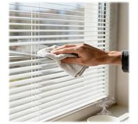 Générique Stores Vénitiens en Aluminium Occultants, Stores Intérieurs sans Percage Lamelles 25mm Protection des Regards Kit De Montage Inclus(Gray)