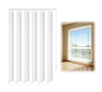 Générique Stores Verticaux d'intérieur pour Baie Vitrée, Rideau Occultant Séparateur de Pièce, Store Californien à Lamelles Verticales 97mm Protection Solaire, Fibre de Polyester(B170xH120cm)