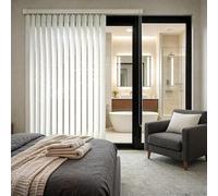 Générique Stores verticaux, Stores verticaux d'intérieur pour Portes-fenêtres, Stores occultants sans Cordon, Stores verticaux filtrant la lumière pour Portes coulissantes en Verre(W240xH240CM)