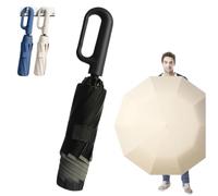 Générique StormGuard Reverse Umbrella - Wind-Resistant Automatic Folding Umbrella with Reflective Trim & UPF 50+ UV-Blocking Coating, Protection Reverse Car Umbrellas for Men and Women