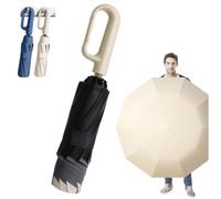 Générique StormGuard Reverse Umbrella - Wind-Resistant Automatic Folding Umbrella with Reflective Trim & UPF 50+ UV-Blocking Coating, Protection Reverse Car Umbrellas for Men and Women