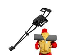 Générique Strategic Gear Clips - Heavy Duty Secure Hold, Multipurpose Backpack Hanger, Outdoor Attachment Accessory | Lightweight Hook for Clipping Tools Bottle Gloves Walking Stick During Hiking