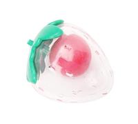 Générique Strawberry Dog Toy, Cute Tough Puppies Chewing Toy, Interactive Squeaky Boredom Relief, Ideal for Small Also to Medium Dogs, Puppy Playtime and Training, 2.95x3.54 inches