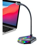 Générique Streaming Audio - Computer Microphone for Studio | ABS Black Build, Noise Canceling Adjustable Design, Home Audio Equipment for Chatting Broadcast Podcasting Streaming Content