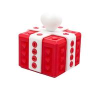 Générique Streich Spielzeug - 3D-Druck 7.2 x 6.6 x 6.6 cm | Partyzubehör with Festliche Scherz-Puzzle-Box, Für Kinder, Jugendliche & Erwachsene | Zu Weihnachten, Geburtstag & Feiern