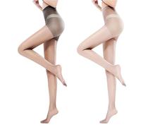 Générique Stretch Anti-Scratch Stockings, 15d Ultra-Thin High Waist Pantyhose, Soft Elastic Sheer Tights with Control Top