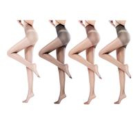 Générique Stretch Anti-Scratch Stockings, 15d Ultra-Thin High Waist Pantyhose, Soft Elastic Sheer Tights with Control Top