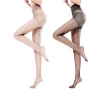 Générique Stretch Anti-Scratch Stockings, 15d Ultra-Thin High Waist Pantyhose, Soft Elastic Sheer Tights with Control Top