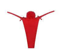 Générique String De Noël Femme Casual Slips Drôle Père Culotte Noël Imprimé Bikini Doux Renne Mignon Drôle Sexy Tanga Chic Underwear Shorty Fête Cadeau Noel Cadeau