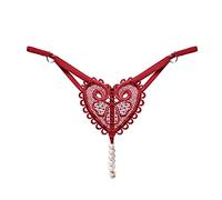 Générique String Dentelle Ouvert String Sexy Chic Tanga Ficelle Slip Femme Taille Mini Strings Ficelle Dentelle Femme Strings Tanga Chic Hot Micro Thong T-Back Culotte Sexy Wine Prématuré
