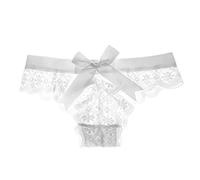 Générique String Femme Dentelle en Coton Tanga sous-Vêtements Stretch Invisible Confortable Femme Transparent Tenue Sexy Grande Taille