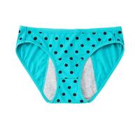 Générique String Femme Sexy Chic Physiologique Menstruel Trois Couches Anti Fuite Point Imprimé Quotidien Confortable pour Bien-Être