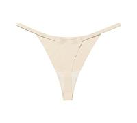 Générique String Ficelle Femme Sexy Chic Tangas Slips Stretch Taille Moyenne Culotte Et Lingerie sous-Vêtements T-Back sans Couture en Soie Glacée Confort Quotidien Invisibles