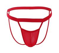 Générique String pour Homme Lingerie Sexy Coquin Elephant Slips Maillot De Bain Transparent sous Vetement Ficelle Jetable Chic Blanc Slip Underwear Strings Jockstrap Vêtements