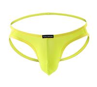 Générique String Transparent pour Homme Slip Lavable Fin Absorbant Poche Responsable Longue Humoristique Masculin Chair Manches Nylon Pere Moulants Men 4 Effet Santé Minimum