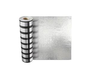 Générique Striped Design Silver Modern Decals, Mirror Stickers for Walls, Mirror Sheets Acrylic Trim, Self Adhesive Reflective Stripe Border Panels for Living Room