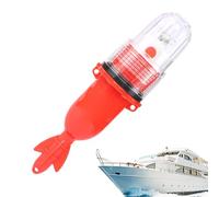 Générique Stroboscope LED de Pêche,Stick Lumineux De Signalisation Imperméable - Feu LED Clignotant - Convient aux pontons, Kayaks, bouées Marines, Bateaux, pagaies, pêche en Eau Douce et en Eau