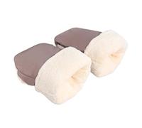 Générique Stroller Hand Muff - Winter Gloves for Parents Pushchair | Plush Lined with Windproof Warmmuffs, Outdoor Stroller, Travel Cold Weather for Walking Kids Pram Comfort Accessory