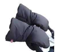 Générique Stroller Handlebar Mittens - Extra Thick Fleece Hand Muff, Waterproof Windproof Carriage Gloves, Multifunctional Stroller Accessory, Warm Hand Cover for Parents | for Outdoor Winter Use
