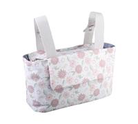 Générique Stroller Storage Bag, Portable Stroller Caddy Organizer, 7.48x5.12in Multifunctional Baby Car Accessories, Mom Handbag with Multiple Pockets, Ideal for Diaper and Bottles