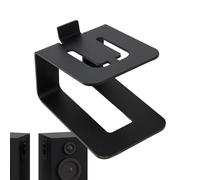 Générique Studio Monitor Stands - C Shaped Vibration Proof Speaker Holders | Thickened Bookshelf Stands, Audio Mounts for Work & Study, Space Saving Desktop Home Office Setup