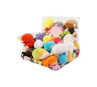 Générique Stuffed Animal Bean Bag Storage, Large Stuffed Animal Bean Bag Chair Cover, Clear Plush Toys Organizer for Bedroom Playroom Living Room Closet Home Daycare Classroom Dorm Corner