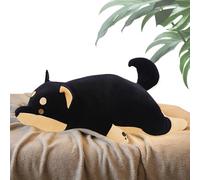 Générique Stuffed Animal Dog, Plush Cartoon Doll - Sofa Throw Pillow, Soft Cuddly, 20 inch Comforting | Decorative Accessory for Kids, Adults, Bedroom, Living Room, Nursery, Gift, Home Relaxation