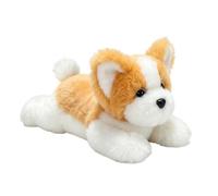 Générique Stuffed Animal Dog Plush - Realistic Lying Down Puppy Doll
