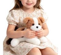 Générique Stuffed Animal Dog - Soft Cute Realistic Lying Down Puppy Doll