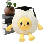 Générique Stuffed Animal Pillow, Cute Plush Egg Toy, Soft Throw Cushion with Filling, Portable Design with Compact Build, Comfort Support System, Decorative Gift Solution for Bedroom Sofa