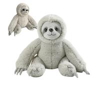 Générique Stuffed Animal Sloth, Huggable Plush Toy, 8.66in Soft Sleep Pillow, Cozy Cuddly Design, Gentle Support Cushion for Nursery Decor, Bedroom Sofa, Kids Bed, Couch Table, Living Room, Display