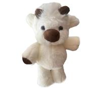 Générique Stuffed Cow - Plush Animal Pillow, Farm Figure with Ultra Soft Velvet, Cuddly Body Comfort Companion, Ideal for Nursery Bedroom Decor and Birthday Gifting