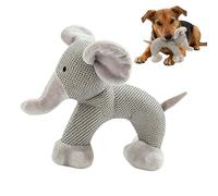 Générique Stuffed Dog Toys | Animal Design Tough Teether - Squeaky Plush Dog Toys - for Small Breed Pet Puppy Teething Boredom Relief Heavy Chewers Enrichment