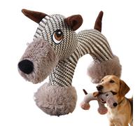 Générique Stuffed Dog Toys - Soft Interactive Chew Pet Supplies | Squeaky Toys for Small Dogs for Indoor, Outdoor, Apartment, Sleeping, Training, Stimulation, Cats, Aggressive Chewers, Playtime Fun