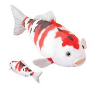 Générique Stuffed Fish Plush Toy - 29.5 inch Koi | Figure Pillow with Cuddly Functions, Animal Decor for Kids Adults, Girls Boys Girlfriend Valentine's Day, Birthday Sofa Bedroom