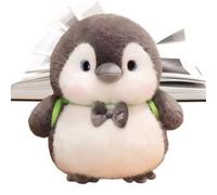 Générique Stuffed Penguin Toy - Adorable Bow Plush Figure for Kids Teens Adults | 9.84in Soft Backpack with Plush, Soft Cuddly Animal, Companion for Christmas Birthday Party Presents