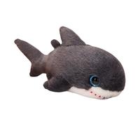 Générique Stuffed Shark Plush - Soft Sea Animal Doll, Adorable Hug Toy | Easy to Carry Creative with Realistic Fin Design, Cuddly Decorative Toy for Kids Room Bed Car Travel Display Collection