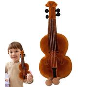 Générique Stuffed Toys, Musical Instrument Plush Set, Soft Violin Lute Guitar Doll, Cuddly Fabric Collectible, Ideal for Nursery, Bedroom Decor, Birthday Presents, Christmas Favors, Kids Playtime