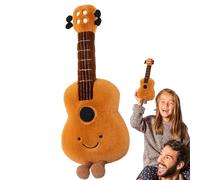 Générique Stuffed Toys, Musical Instrument Plush Set, Soft Violin Lute Guitar Doll, Cuddly Fabric Collectible, Ideal for Nursery, Bedroom Decor, Birthday Presents, Christmas Favors, Kids Playtime