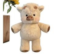 Générique Stuffed Wild Boar Plush Toy - Soft Short Plush Animal Doll | Cartoon Sheep Plushes Toy - Cute Collectible Stuffed Animal Cushion Gift Kids Boys Girls Teens Home Decor 45cm Plushes Doll