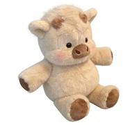 Générique Stuffed Wild Boar Plush Toy - Wild Boar Stuffed Animal, Cute Soft Cartoon Sheep Home Decor, Cute Stuffedd Animals for Men Women, Soft Cartoon Animal Toy for Home Room Decoration Display