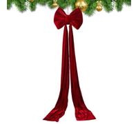 Générique Sturdy Noeud De, De Sapin, Noël Décorations en, Velours Ornement | Multiuse Grand Nœud, Sapin De Noël, Guirlande Extérieur Intérieur, Maison Porte Escalier, Toile De , Fête Automne
