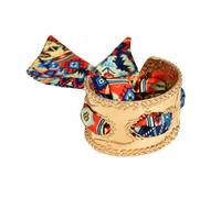 Générique Styles rétro Manchette pour Femmes Ruban Vibrant Accent Construction en Alliage Robuste Bijoux de Mode Styles rétro Bracelets de Manchette pour Femmes Ruban Vibrant