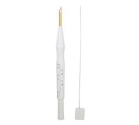 Générique Stylet À Punch Needle - Kit Ajustable Stylo Broderie Enfileur | Accessoires Main Débutants Adultes,Artisanat pour Tapis Chaussettes Vêtements Oreillers